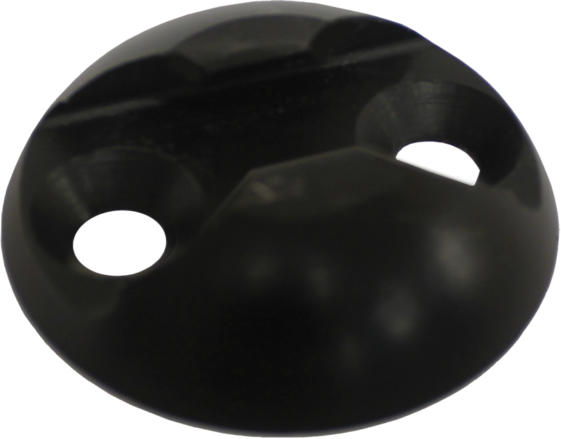 Discontinued When Stock Depletes Tow Rax Domed Aluminum Tie Down Track Anodized Black
