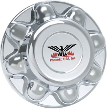Quick Trim Hub Cover, Chrome ABS
