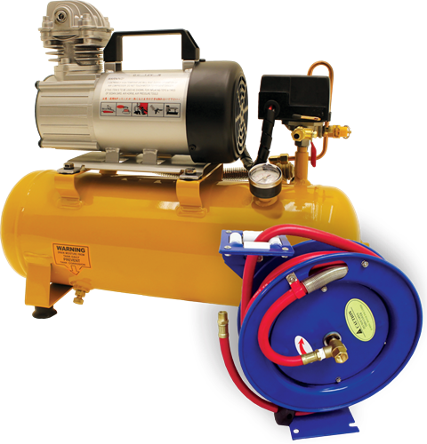 12V Portable Air Compressor Kit Includes AC12V3 compressor