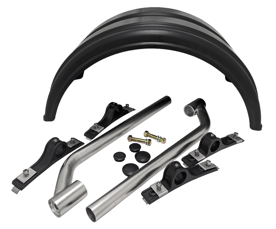Pair Of Poly Half Fender 20" Wide