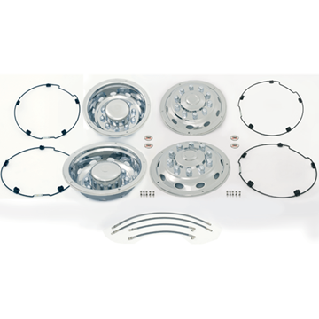 Quick Cover Simulator Kit, Polished Stainleess Steel Finish