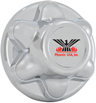 Quick Trim Hub Cover, Chrome ABS