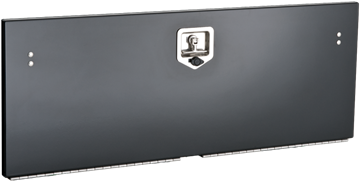 Toolbox Replacement Door 48" Steel Black Powder Coated Toolbox Door Assembly