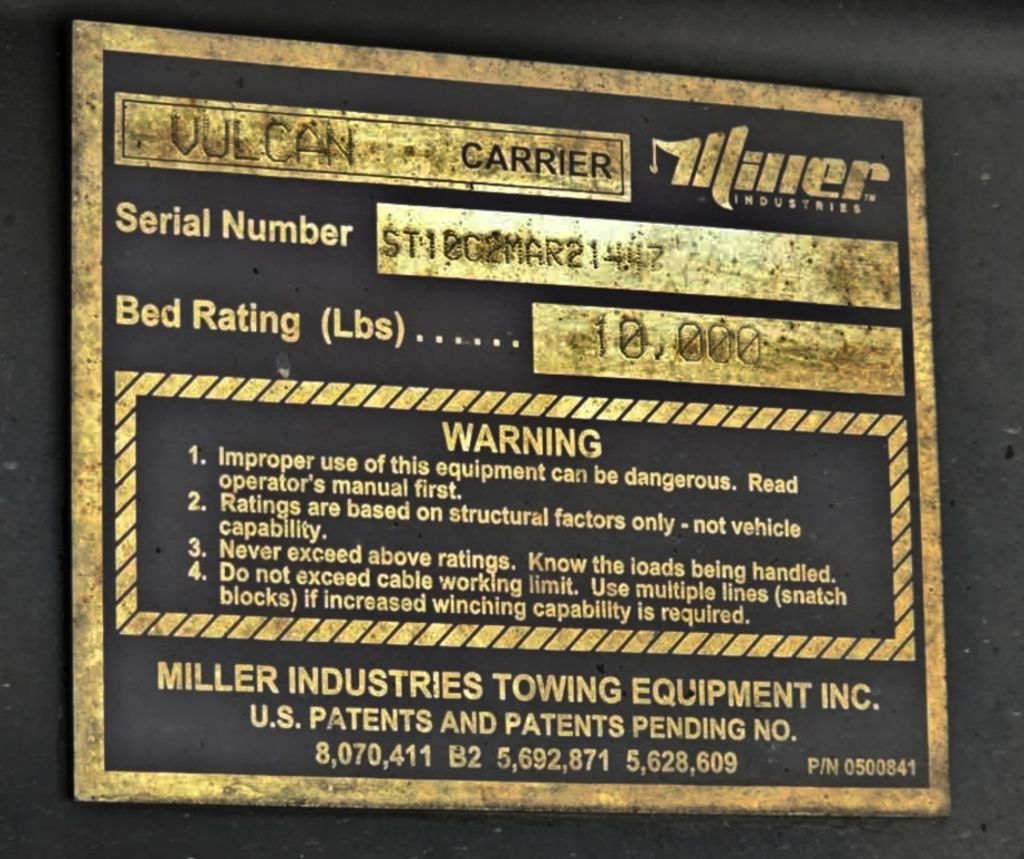 2022 White Ford F550 XL Vulcan 10 Series LCG