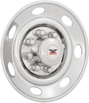 Pair DOT Style Bolt On Wheel Simulator Kit