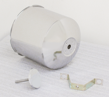 Quick Trim Hub Cover, Rear, 8 Lug on 275mm Bolt Circle