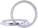 Quick Trim Ring, Snap on, Chrome ABS