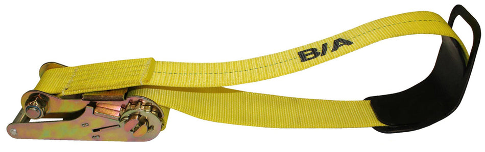 3"HD TIE DWN w/RUBBR PADS