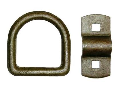 1/2"FRGD D-RING;SELF-COLR