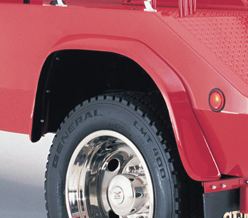 Fender Flare Left Century 3" Wide Fiberglass