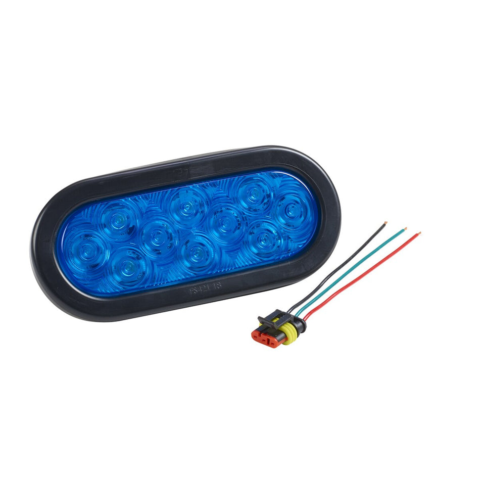 4-Inch and 6-Inch Round/Oval LED Lights - 607101-03SB