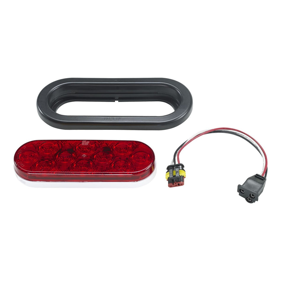 4-Inch and 6-Inch Round/Oval LED Lights - 607101-04SB