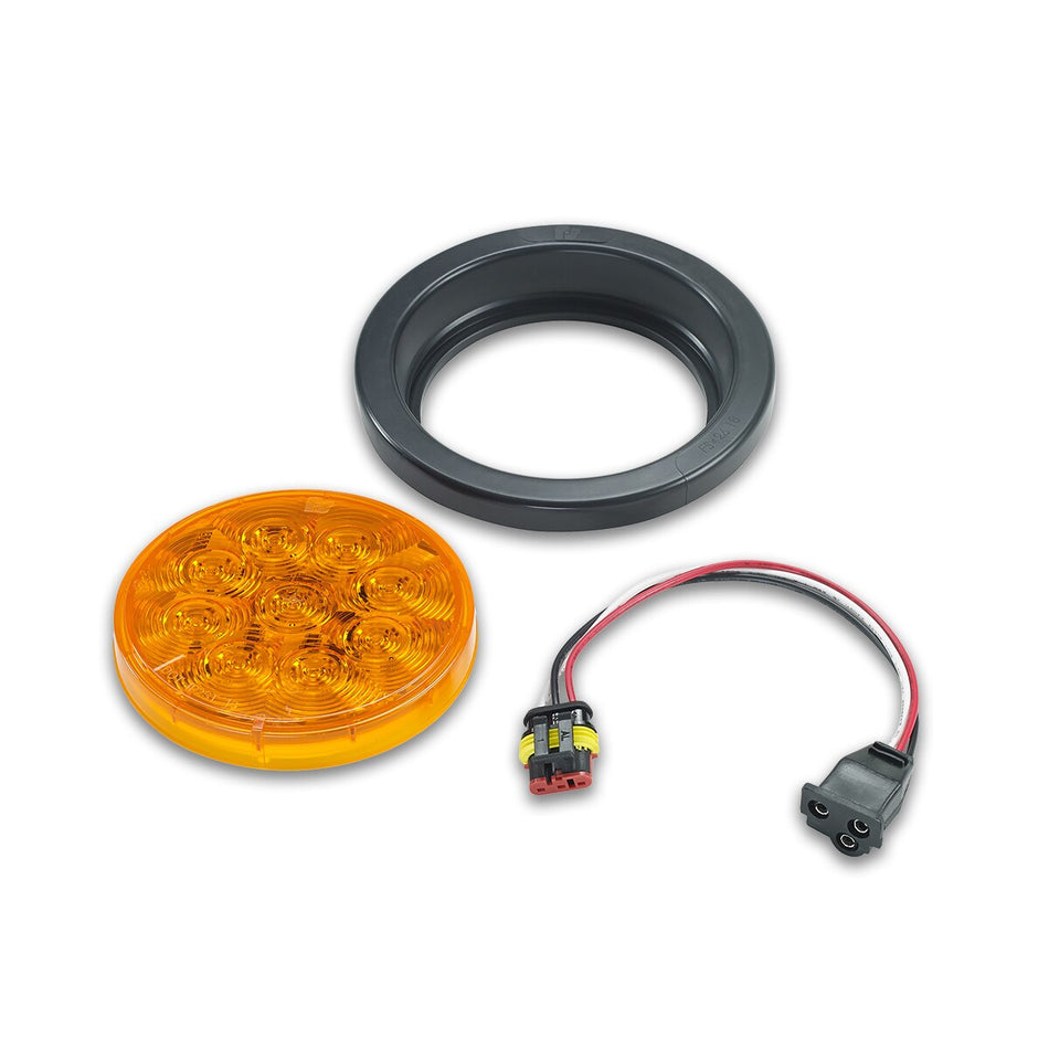 4-Inch and 6-Inch Round/Oval LED Lights - 607102-02SB