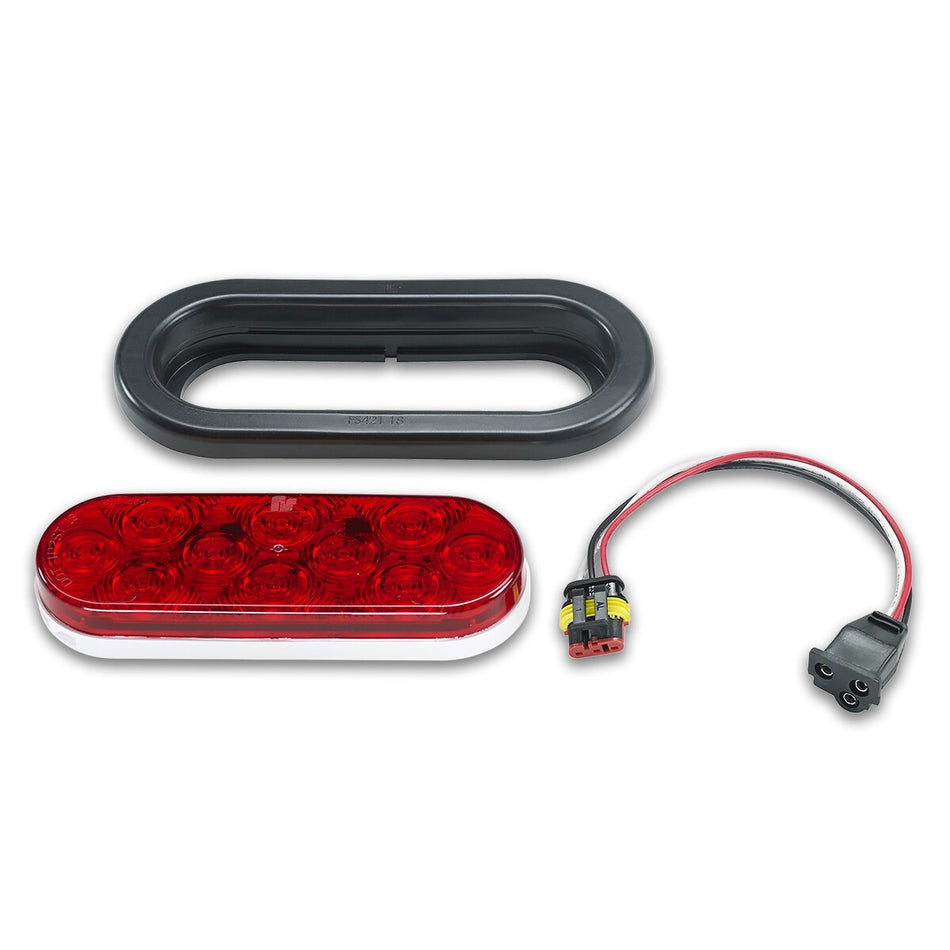 4-Inch and 6-Inch Round/Oval LED Lights - 607105-04SB