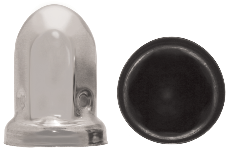 Quick Trim Lug Nut Cover, Fits 33mm Hex Washered Lug Nuts