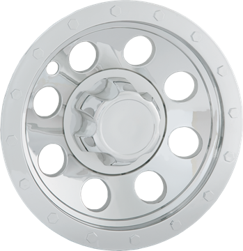 Quick Trim Wheel Cover, ABS Chrome