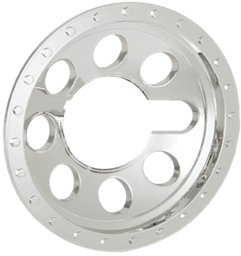 Inc Quick Trim Wheel Cover, ABS Chrome