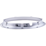 Quick Trim Ring, Snap on, Chrome ABS