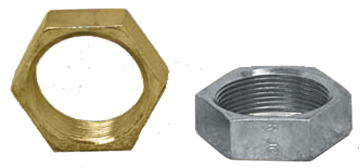 Simulator Part Jam Nut Right Thread 1 3/8" ID w/ 1 5/8" Hex
