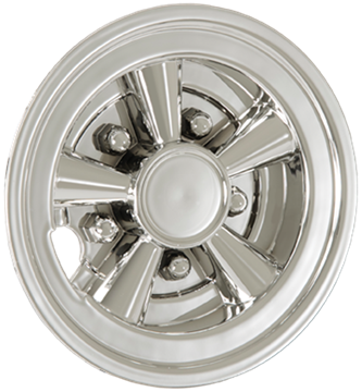 Inc Quick Trim Wheel Cover, ABS Chrome