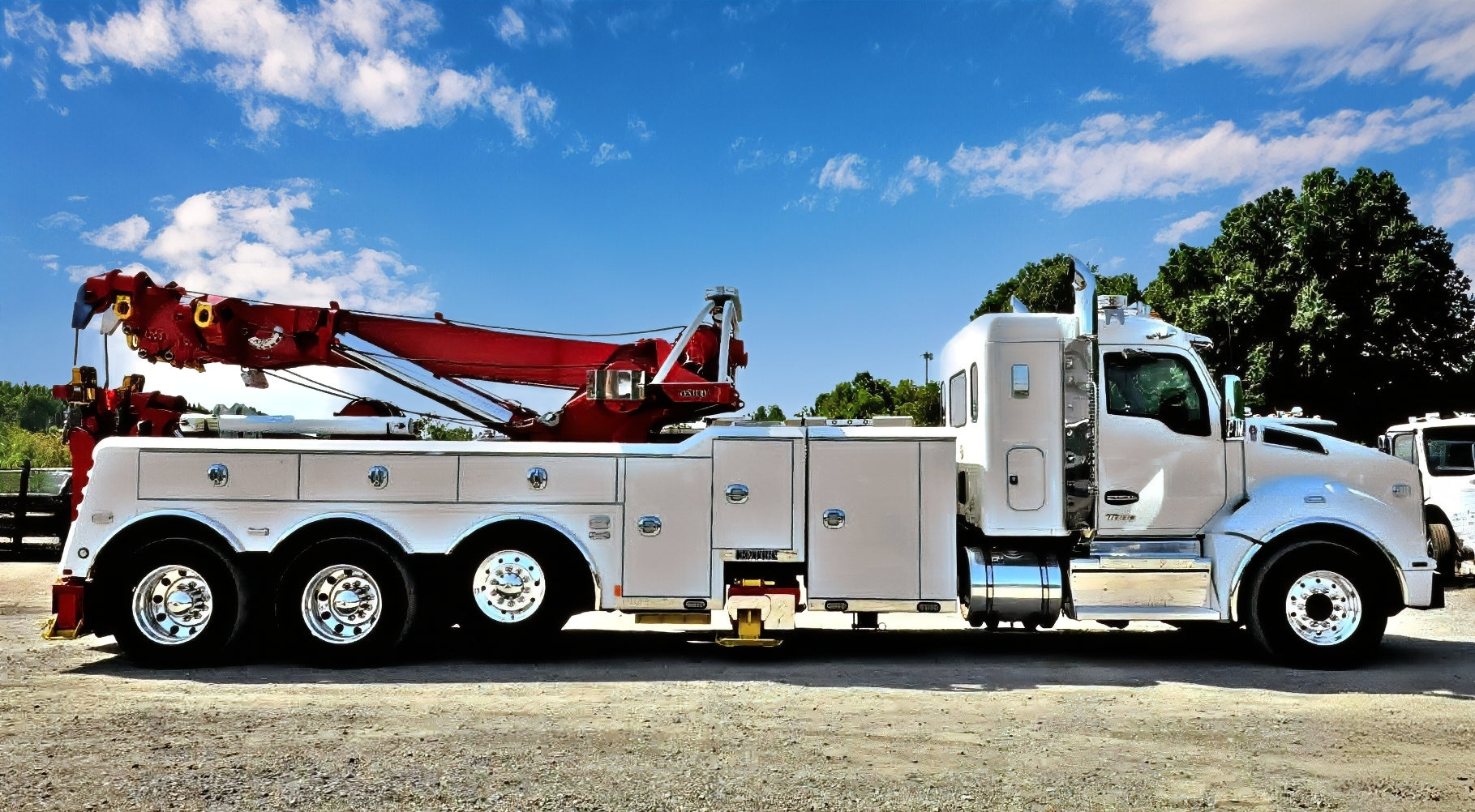 2023 WHITE KENWORTH T880 CENTURY 1150-LOADED