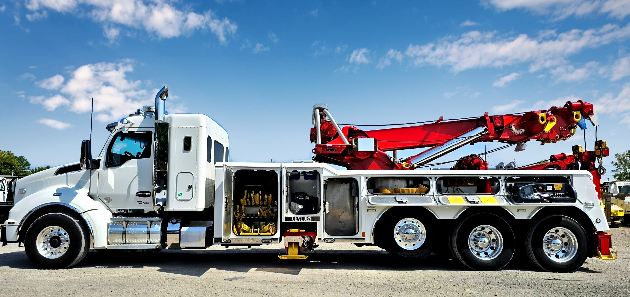 2023 WHITE KENWORTH T880 CENTURY 1150-LOADED