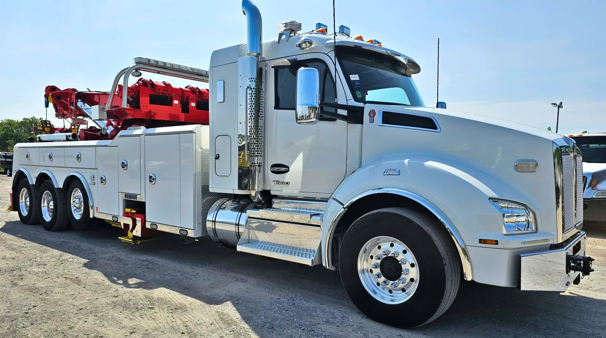 2023 WHITE KENWORTH T880 CENTURY 1150-LOADED