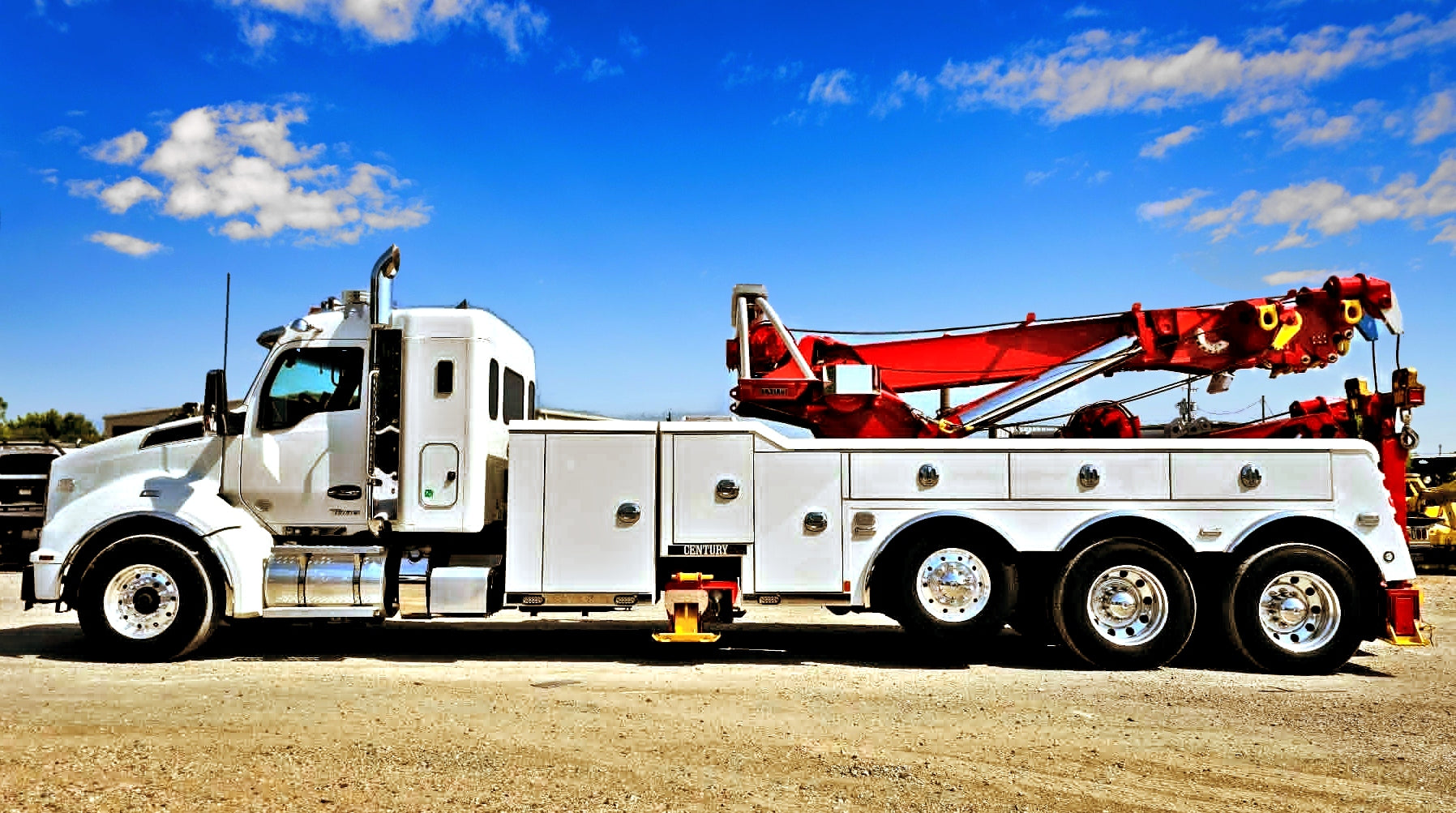 2023 WHITE KENWORTH T880 CENTURY 1150-LOADED