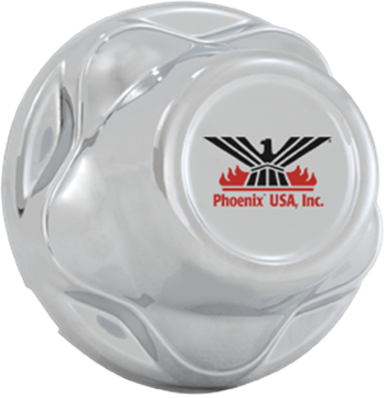 Quick Trim Hub Cover, Chrome ABS