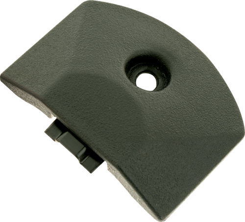 Tow Rax Black Plastic End Cap