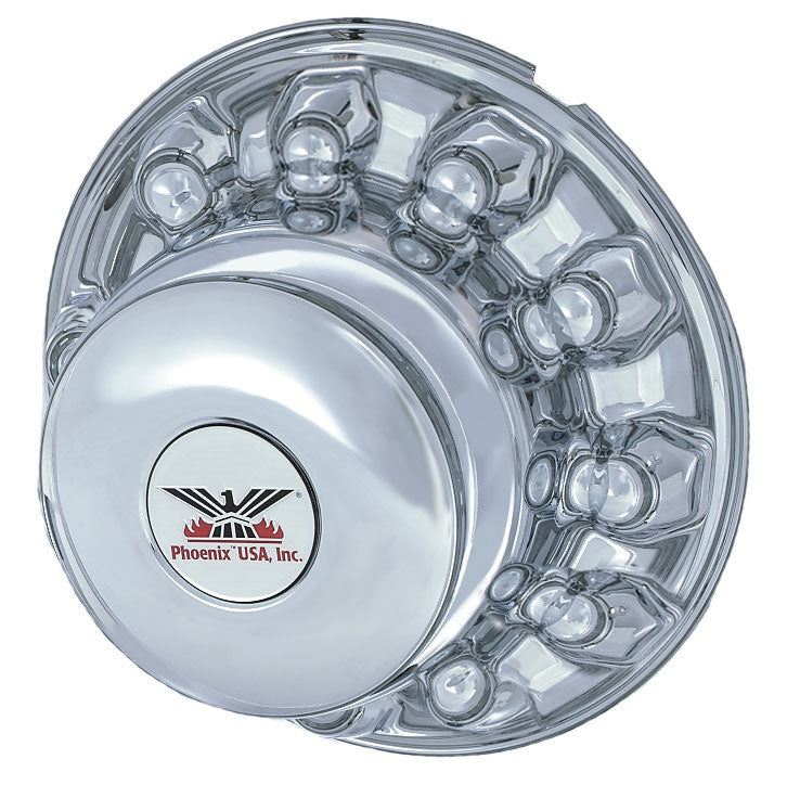 Quick Trim Hub Cover, Chrome ABS