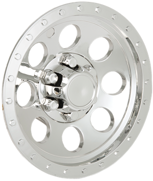 Quick Trim Wheel Cover, ABS Chrome