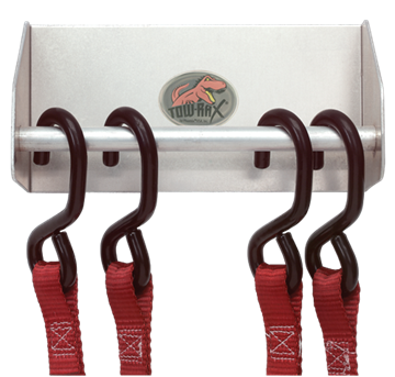 Tow Rax Aluminum Strap Hanger 4" H x 3.5" W x 8" L