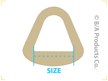12"STEEL TRIANG:WLL32000#