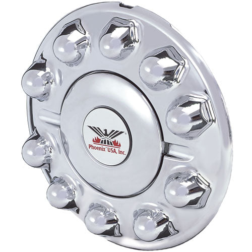 Quick Trim Hub Cover, Chrome ABS
