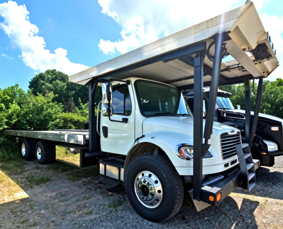 2020 White Freightliner Chevron Hauler