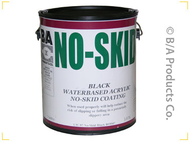 *BLACK*NO SKID GAL:CASE/4