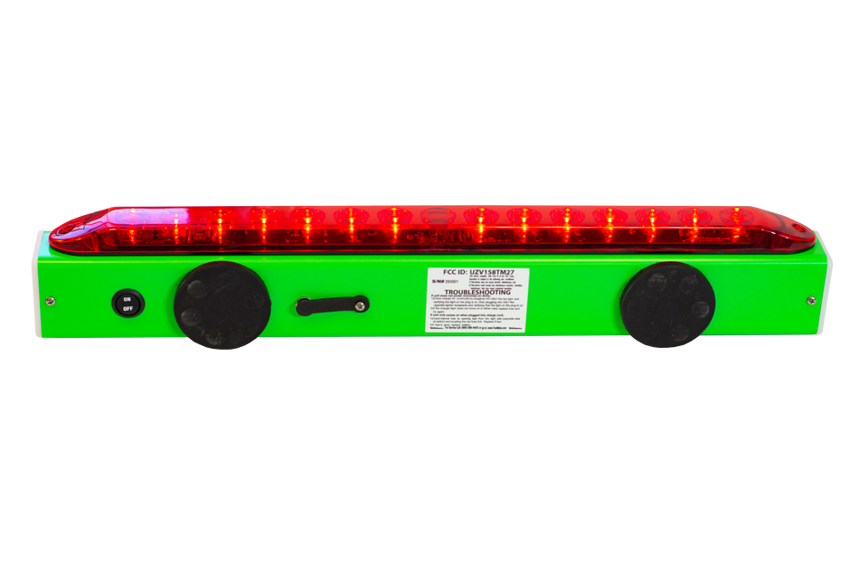 Limelight 22" Lime Green Economy Wireless Tow Light