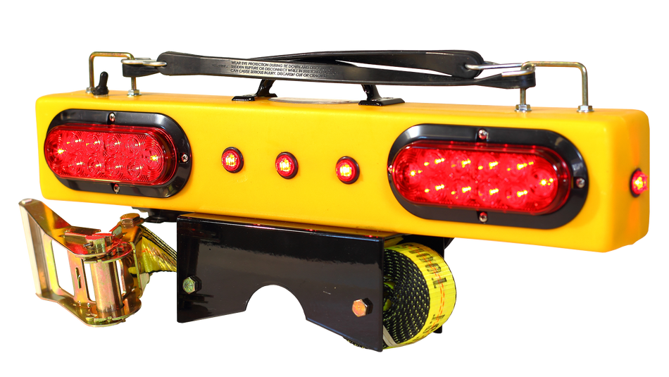25" Wireless Tow Light W/Two 6" Oval Stt