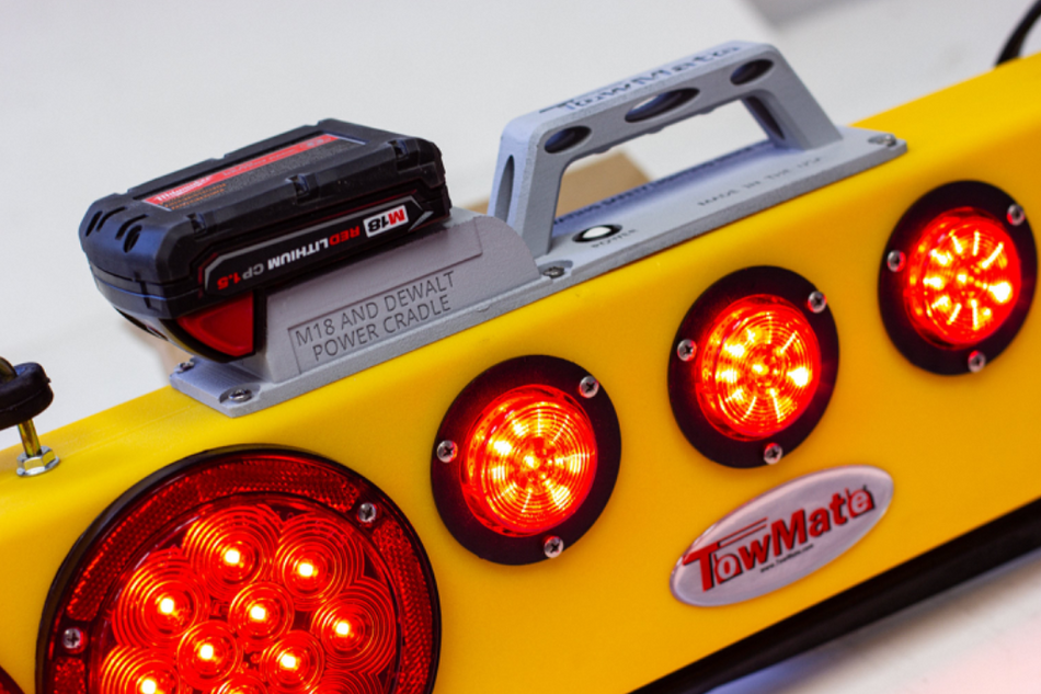 36" Wireless Light Bar W/Four 4" Round Stt