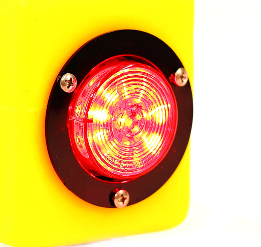Pair Of Individual Wireless Tow Lights W/6" Oval