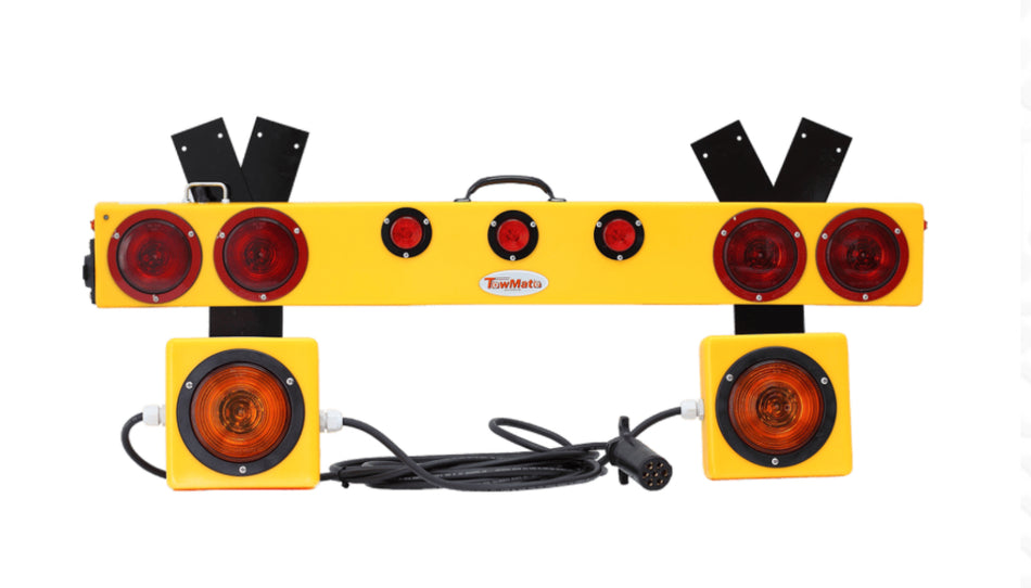 48" Wireless Light Bar W/Four 4" Round Stt
