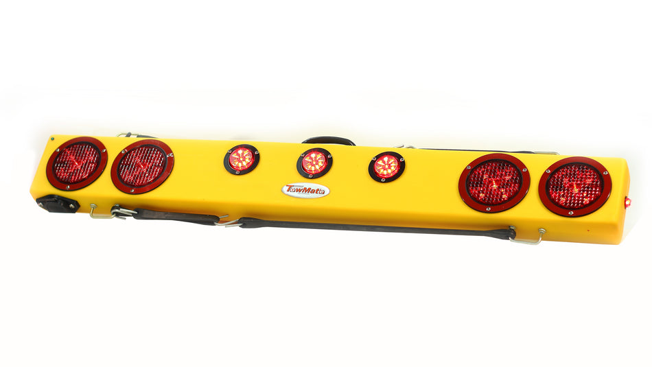 48" Wireless Light Bar W/Four 4" Round Stt