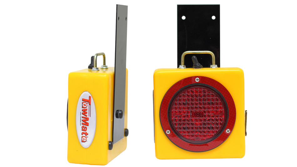 Pair Of Wireless Signal Lights W/4" Round Stt