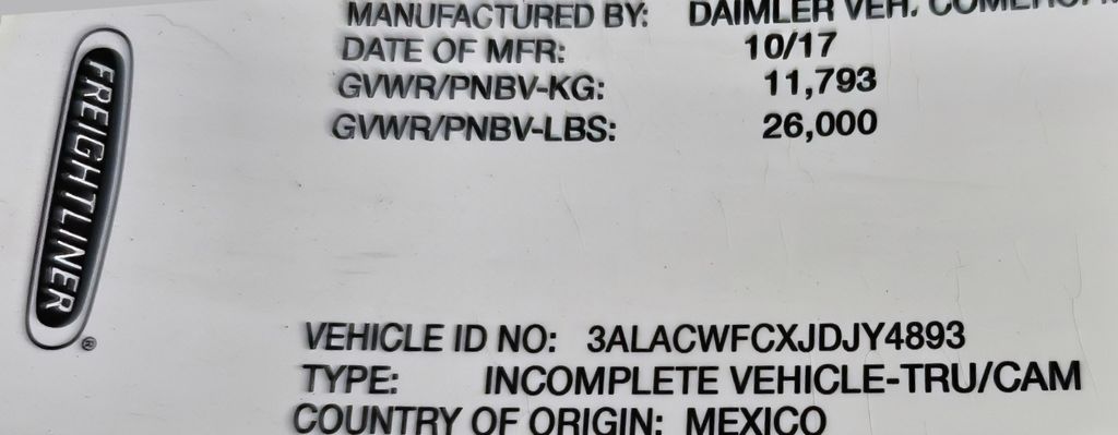 2018 White Freightliner M2106 Green Lantern Holmes 616