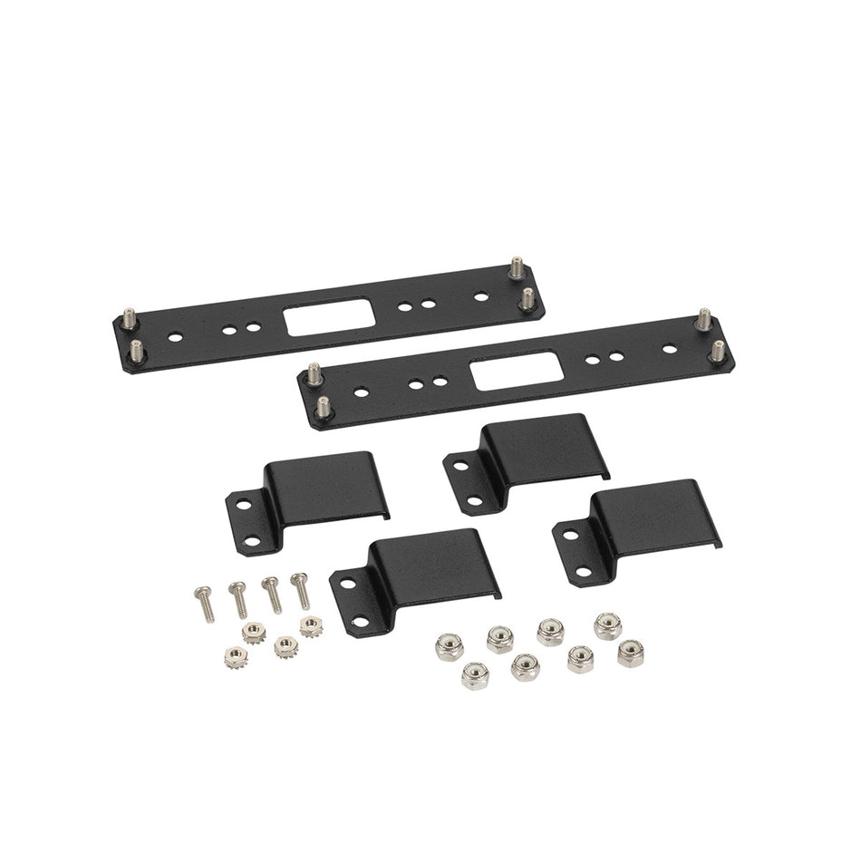 MicroPulse Brackets - Pair of Grille Brackets, Horizontal Mount, No Drill, Each Bracket Holds (1) MPS3U/MPS6U Light, Ford-150 Responder, 2018-2022 (will Work on Lower End Trim Level Grilles on Xl and Xlt Models)