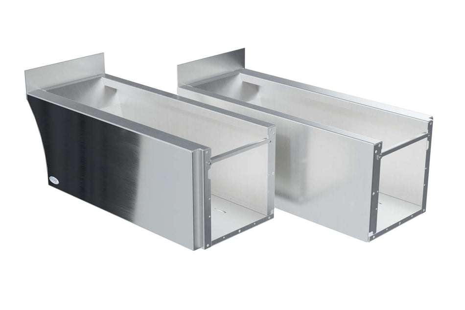 Storage Fender Set 42 3/4" with SS panels installed