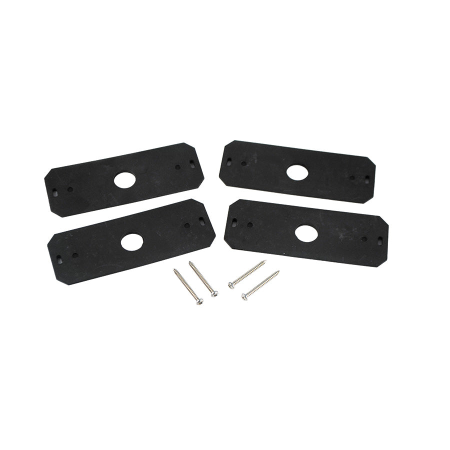 MicroPulse Brackets - Kit of Four 5-degree Rubber Mounting Wedges for Use with MPS12U Lights