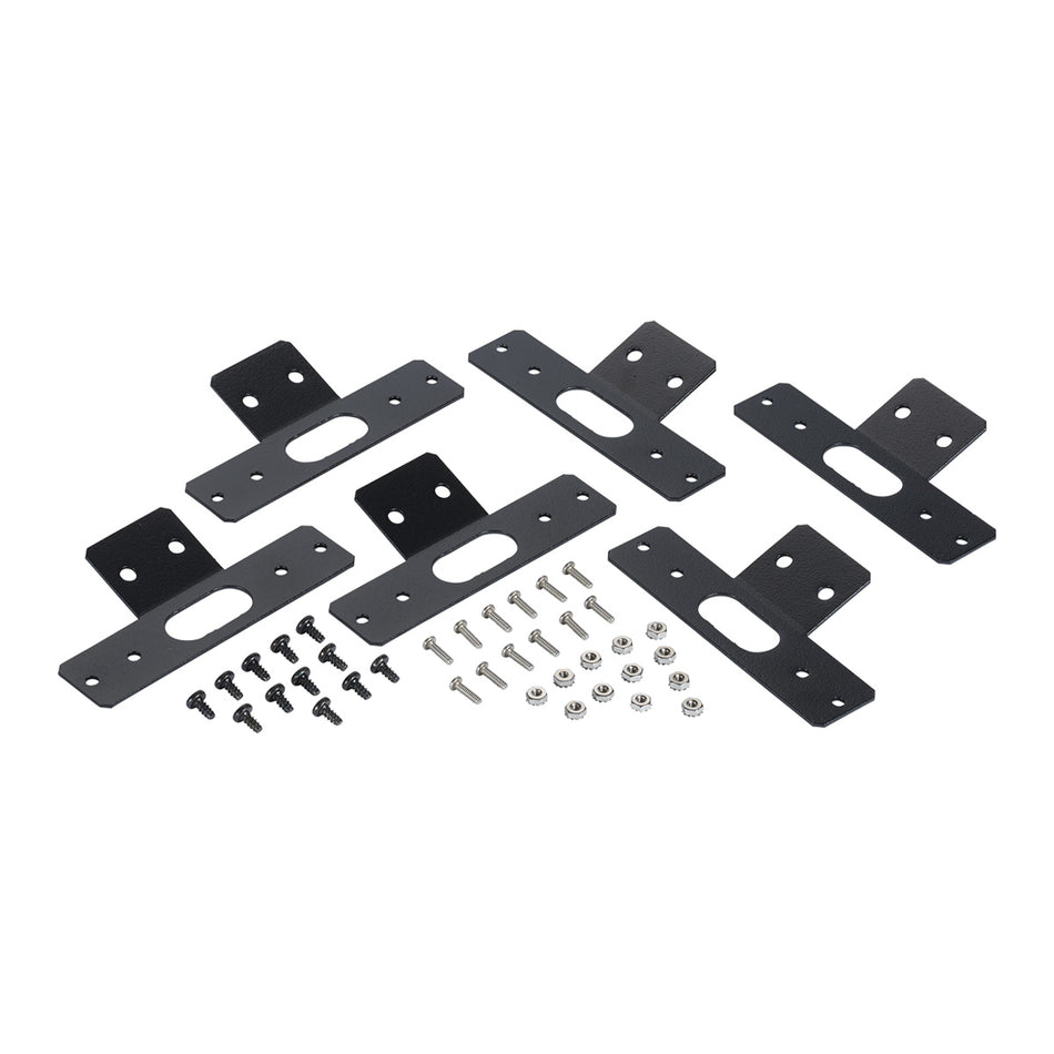 MicroPulse Brackets - Kit of (6) Running Board Brackets, Each Bracket Holds (1) MPS6U Light F-150/Ford F-150 Responder, 2015-2023 (will Work on Xl and Xlt Trim Levels with Oem Running Boards)