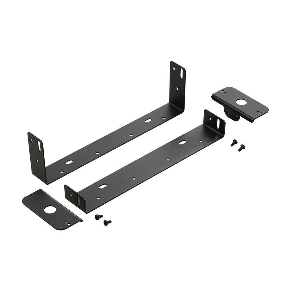 MicroPulse Brackets - Flat Surface License Plate Bracket, Mounts MPS3U Lights, Various Vehicles Without Recessed Plate Mounting Locations
